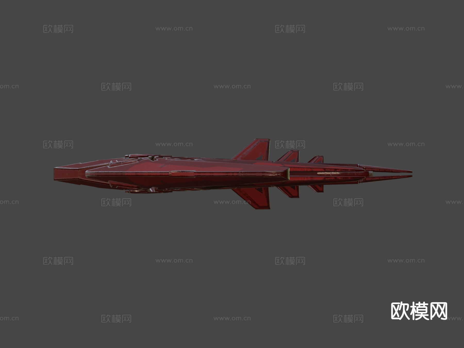 宇宙飞船su模型下载（渲染图6）