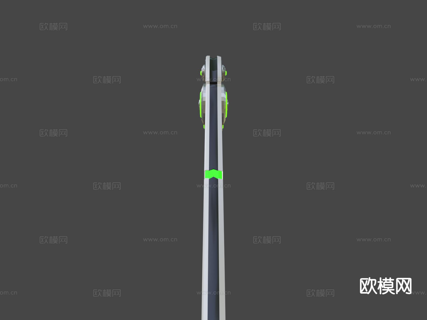 机械翼su模型下载（渲染图6）