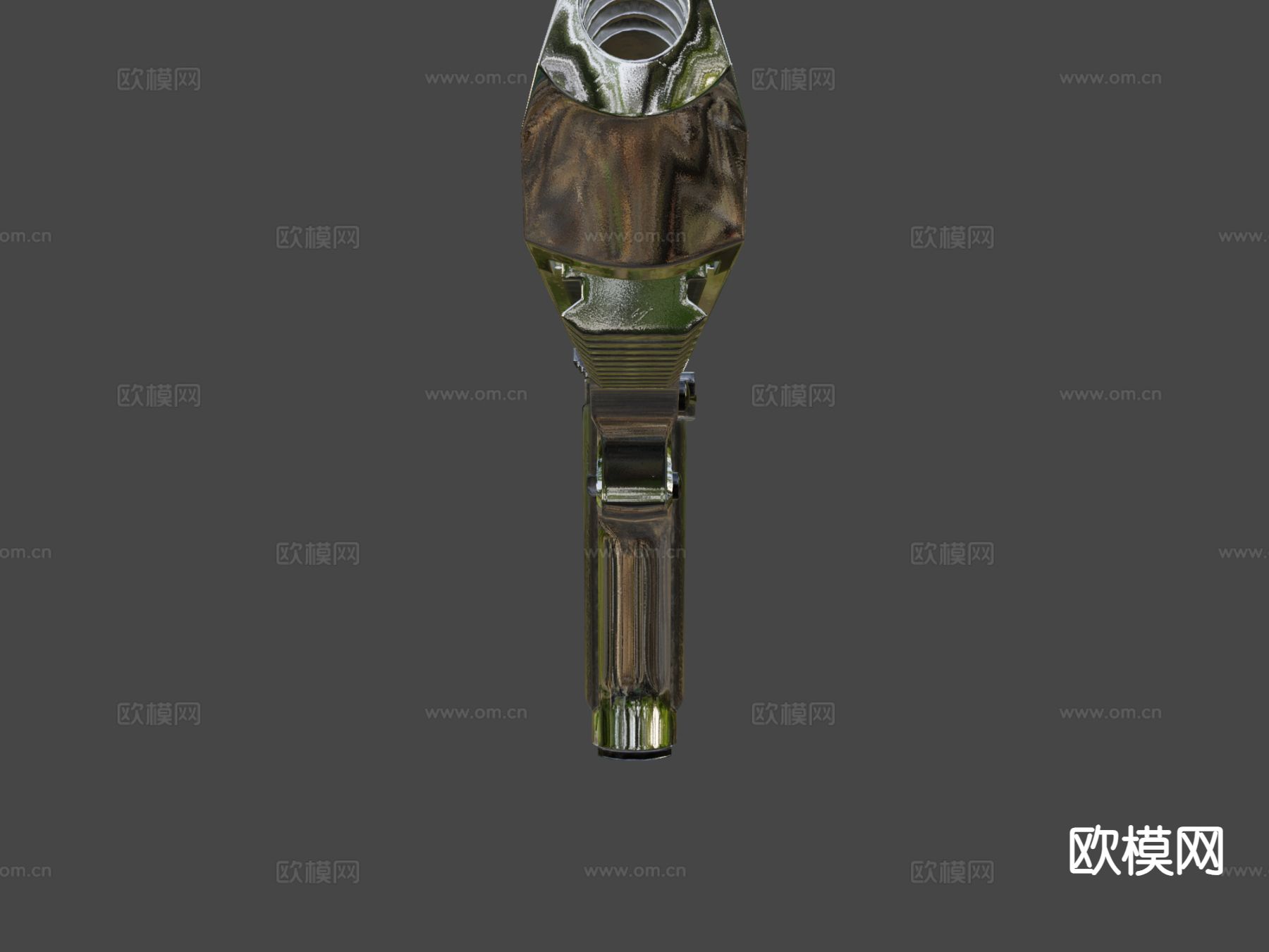 沙漠之鹰手枪 枪支 枪械su模型下载（渲染图4）