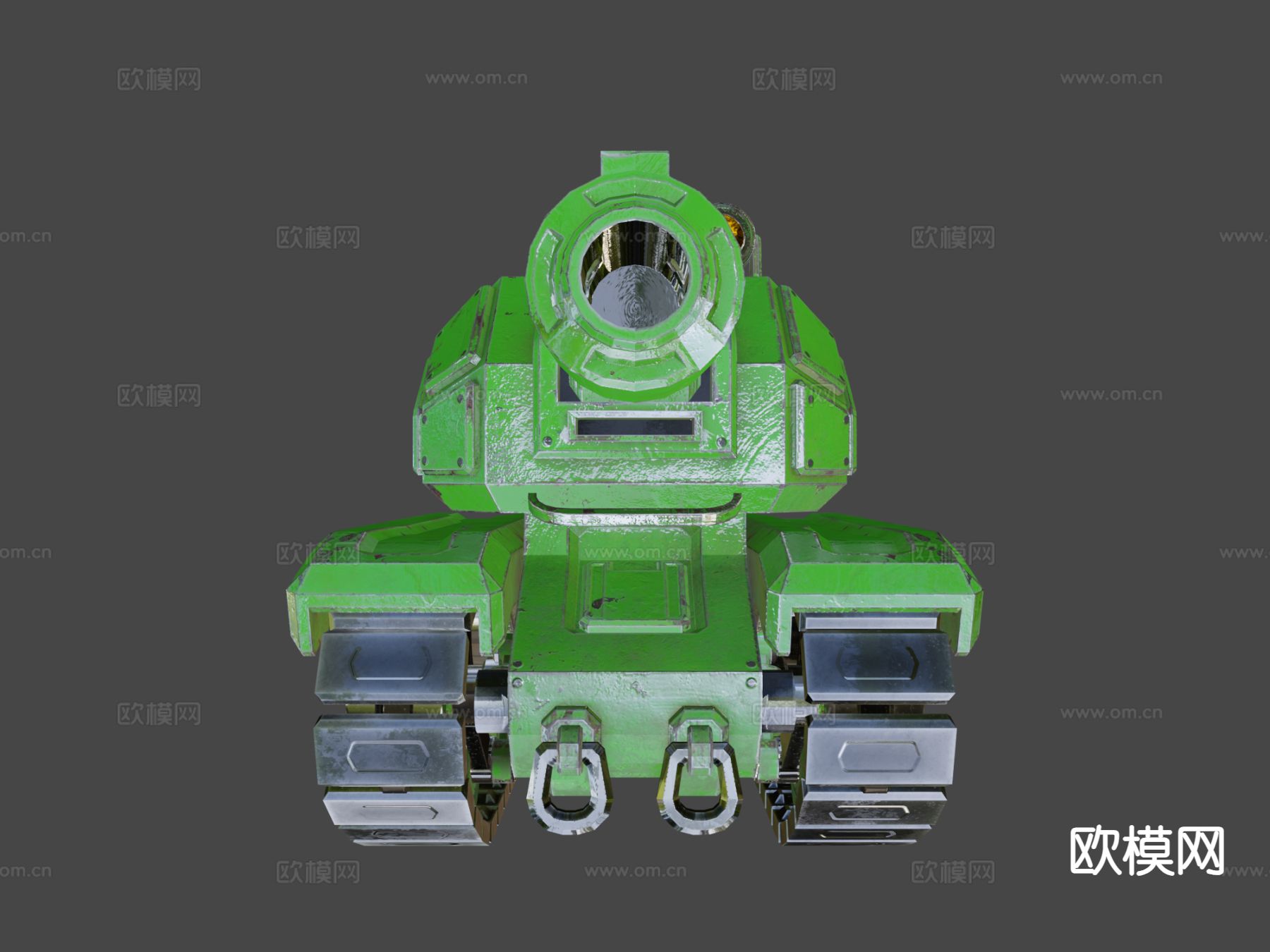 迷你坦克 履带车 装甲车su模型下载（渲染图4）