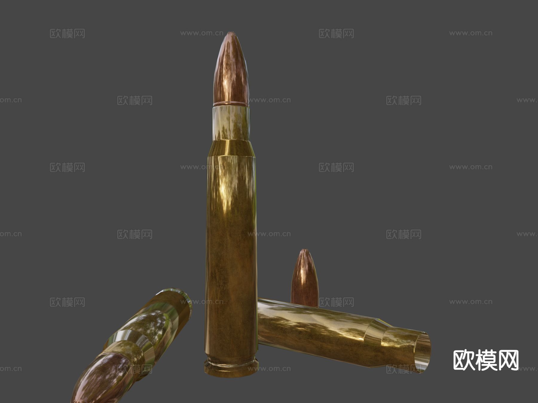 弹药5.56X45mmsu模型下载（渲染图6）