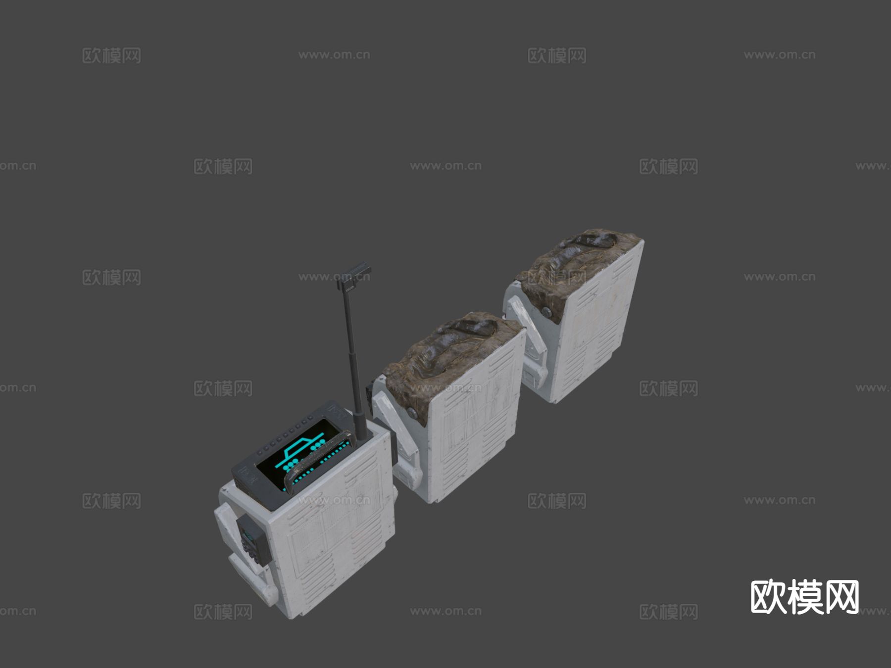 无线电 军事器械 su模型下载（渲染图6）