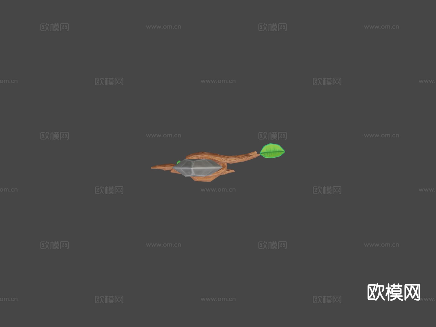 游戏卡通剑su模型下载（渲染图4）