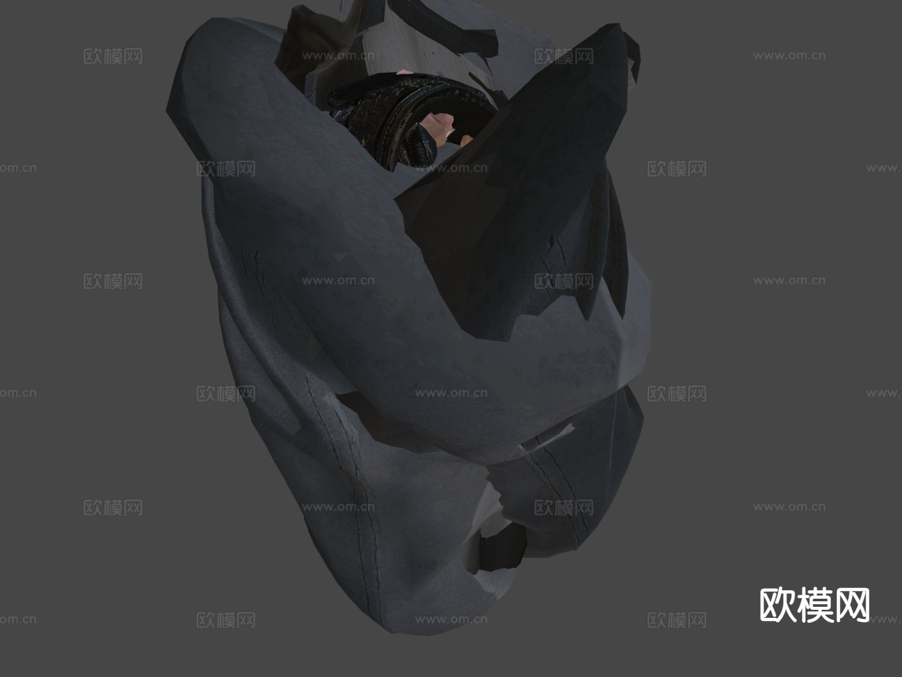 手枪 枪支 弹夹su模型下载（渲染图5）