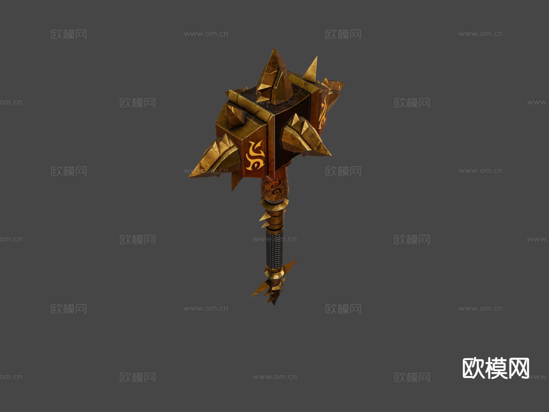 拉格纳罗斯之锤su模型下载（渲染图4）