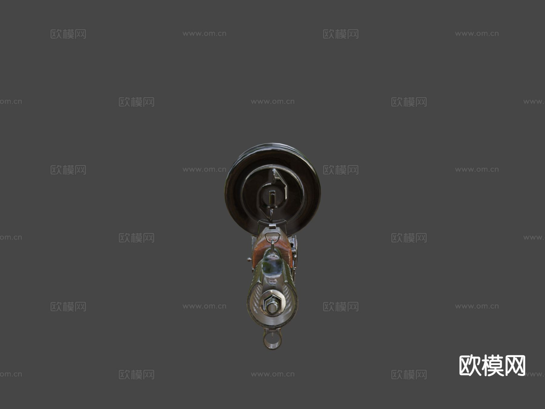 燧发冲锋枪su模型下载（渲染图5）