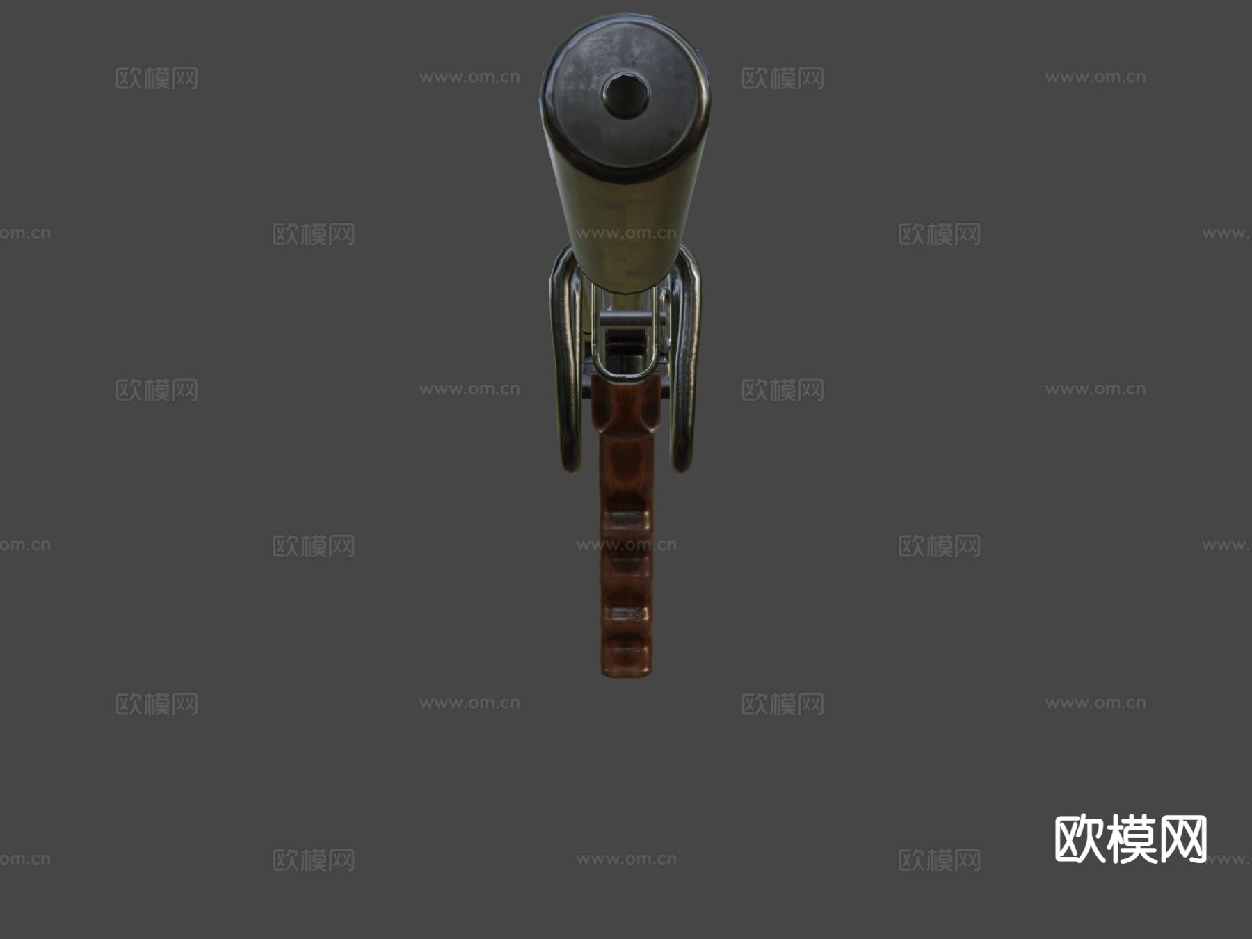 毛瑟M712突击卡宾枪su模型下载（渲染图6）