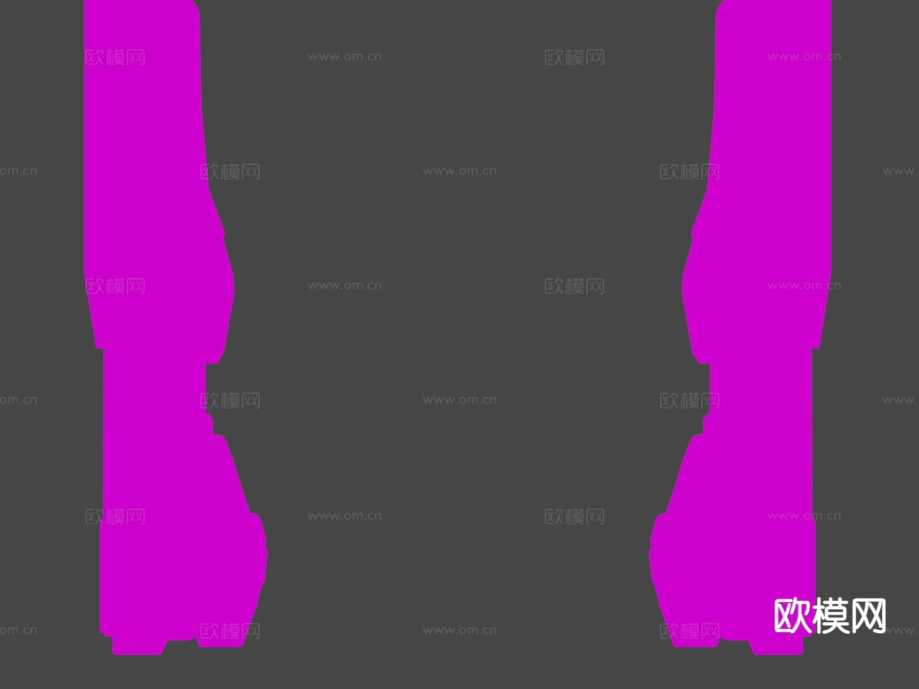 科幻枪械su模型下载（渲染图5）