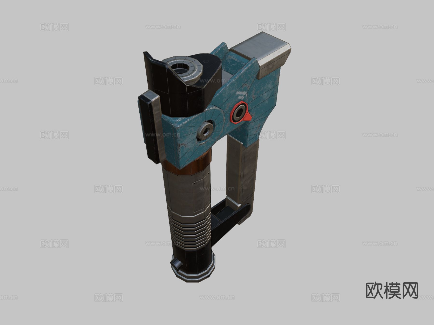 艾兹拉剑 游戏道具su模型下载（渲染图1）