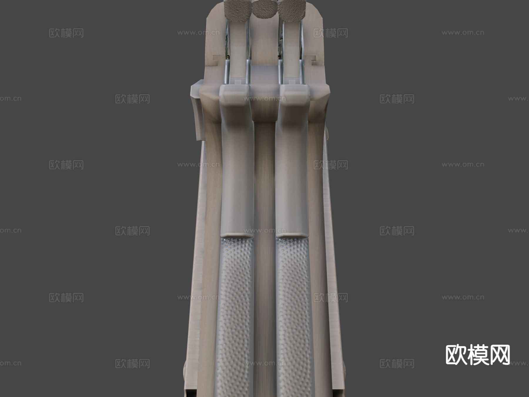 手枪 枪支枪械su模型下载（渲染图7）