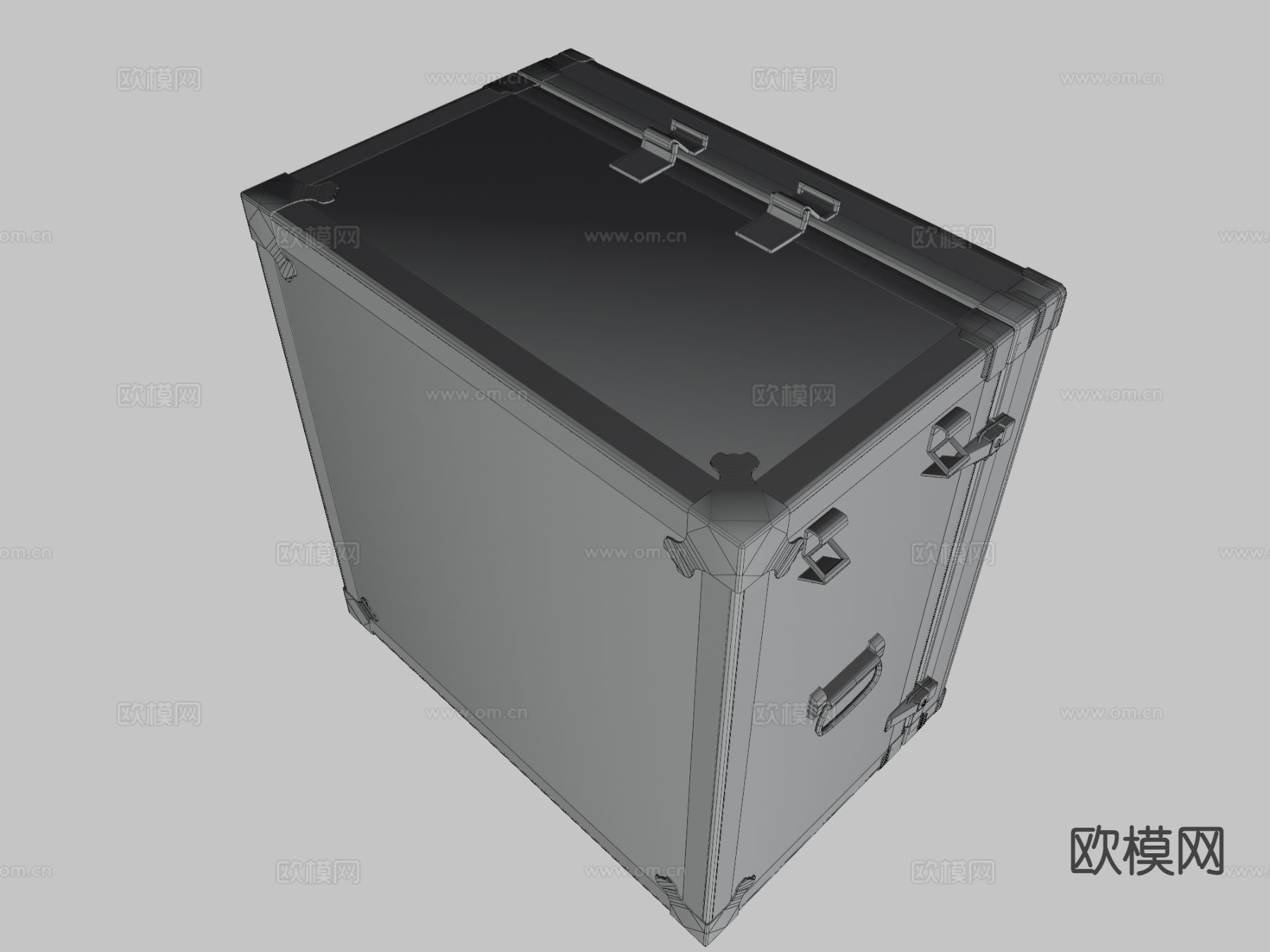 军用箱 武器箱 子弹箱su模型下载（渲染图4）