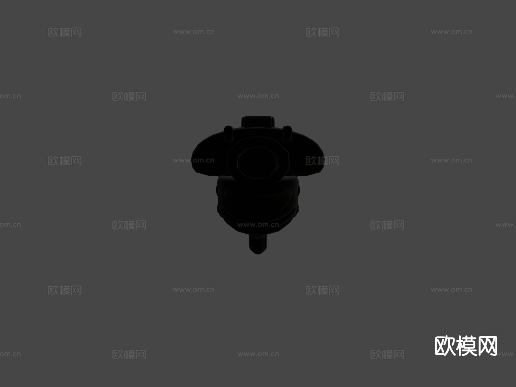科幻温彻斯特枪su模型下载（渲染图6）