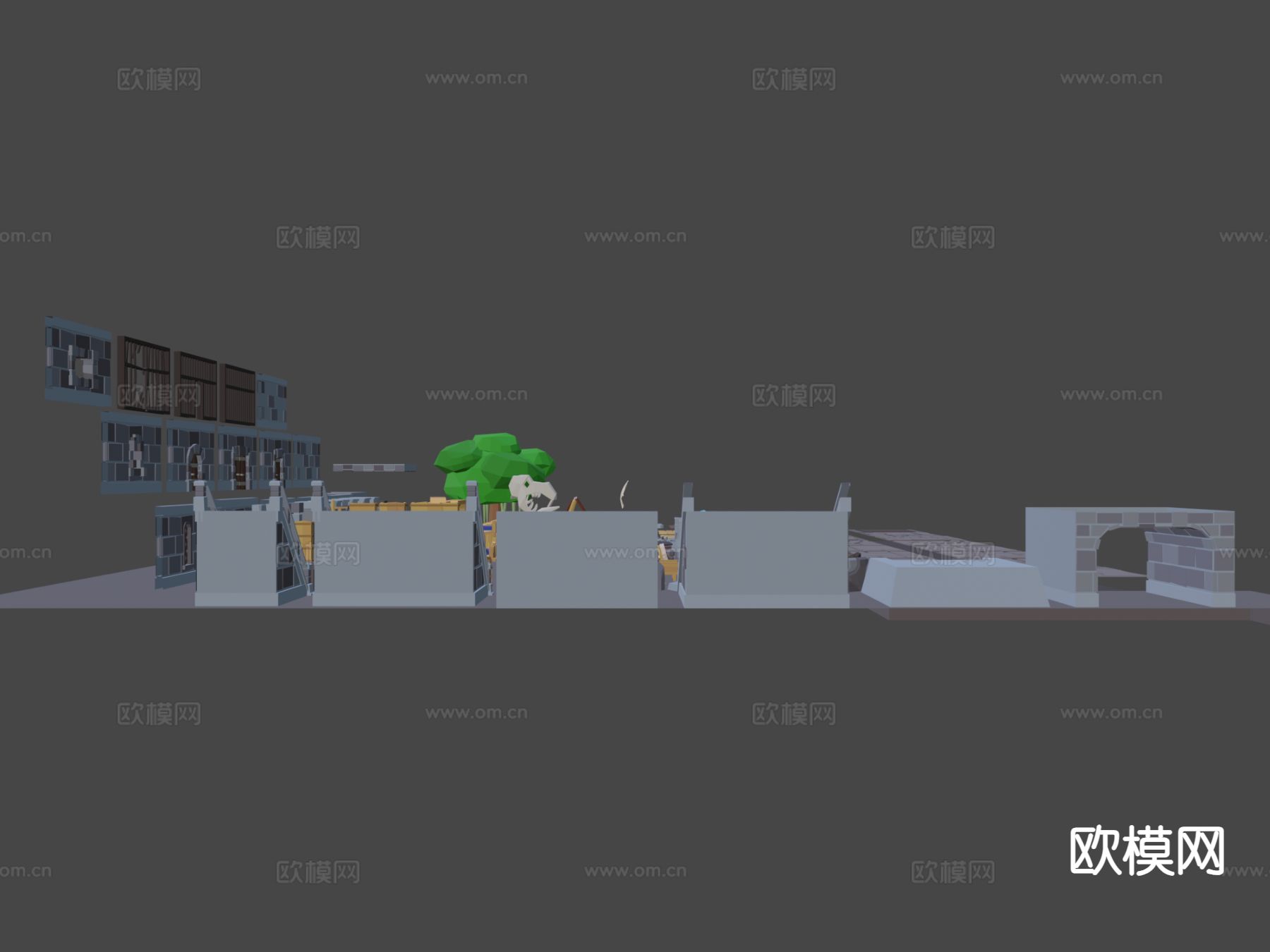 地下城包su模型下载（渲染图4）