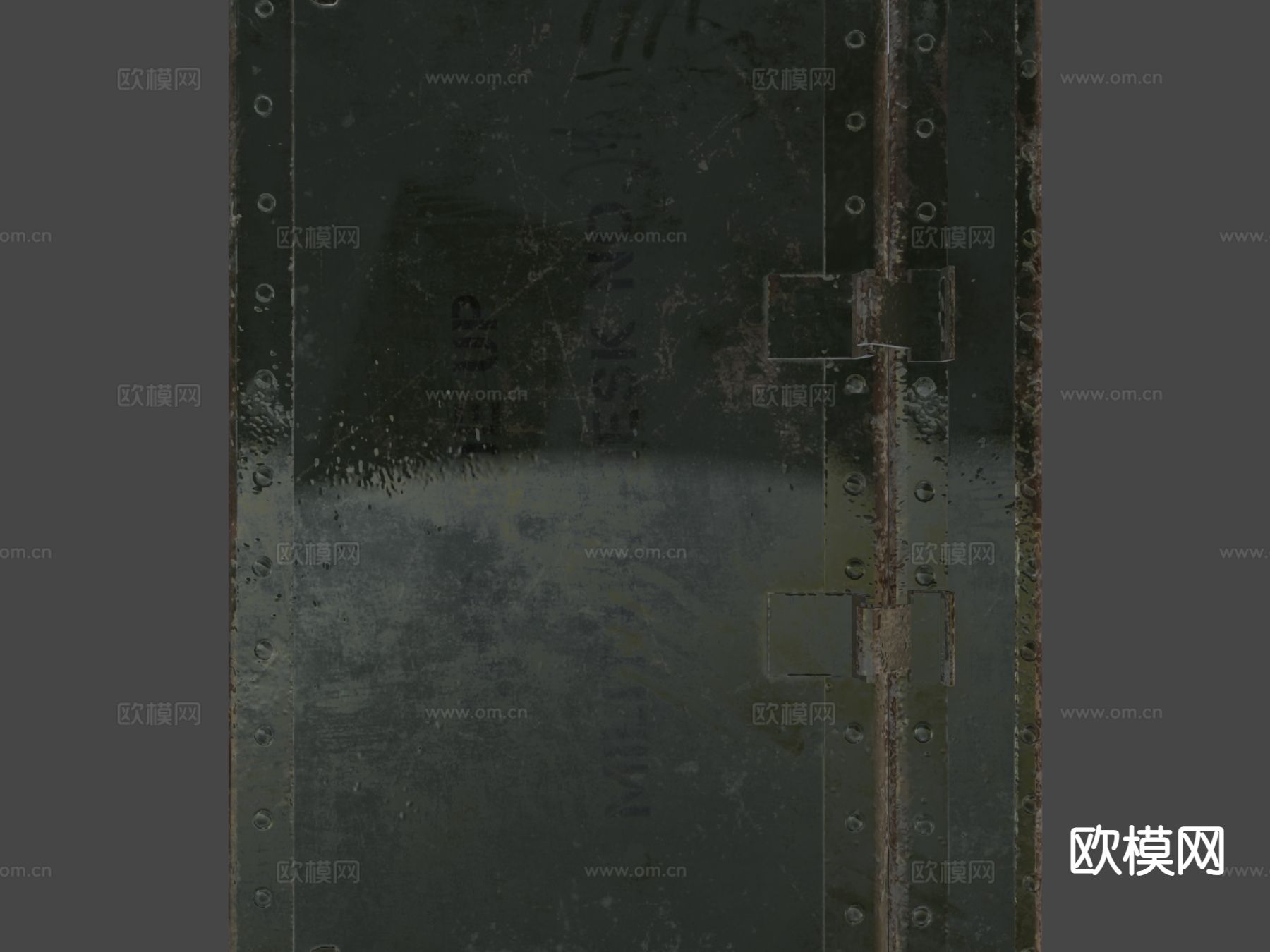 军用箱 武器箱 子弹箱su模型下载（渲染图7）