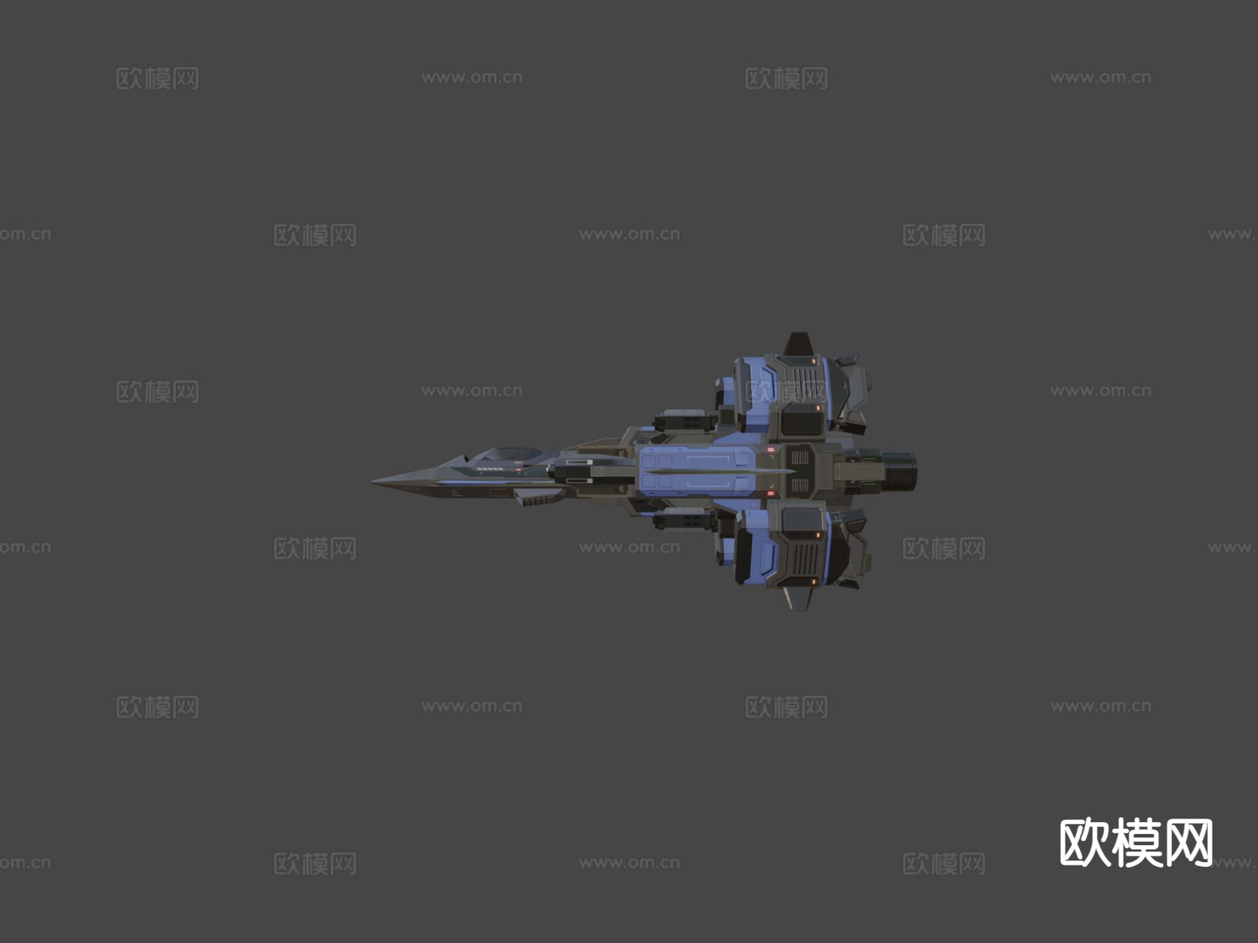 战斗机工具包su模型下载（渲染图4）