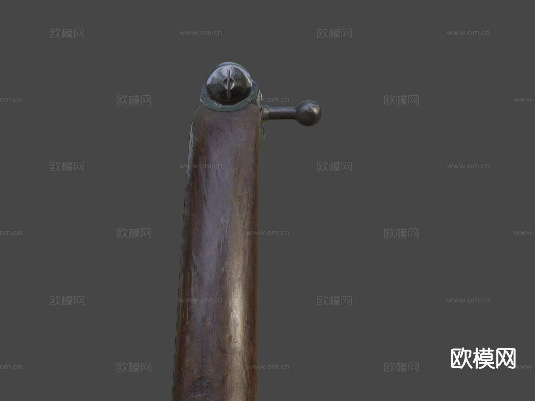 莫辛纳甘手枪su模型下载（渲染图5）