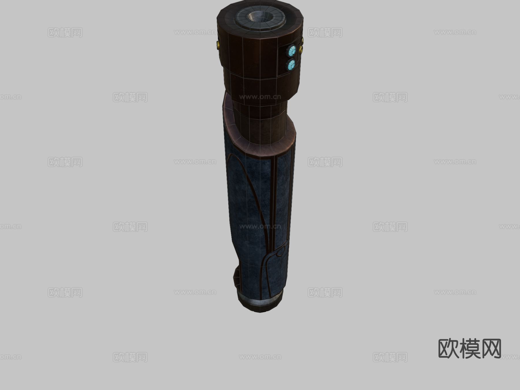 执政官激光剑 游戏道具su模型下载（渲染图1）