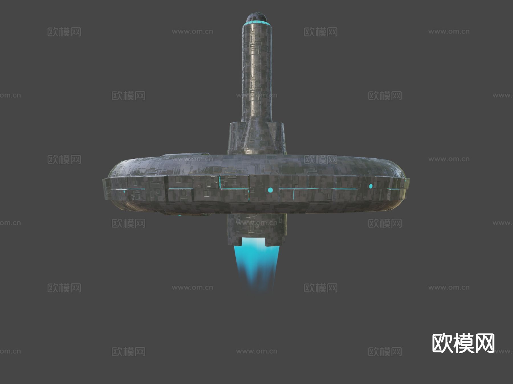 太空站su模型下载（渲染图7）