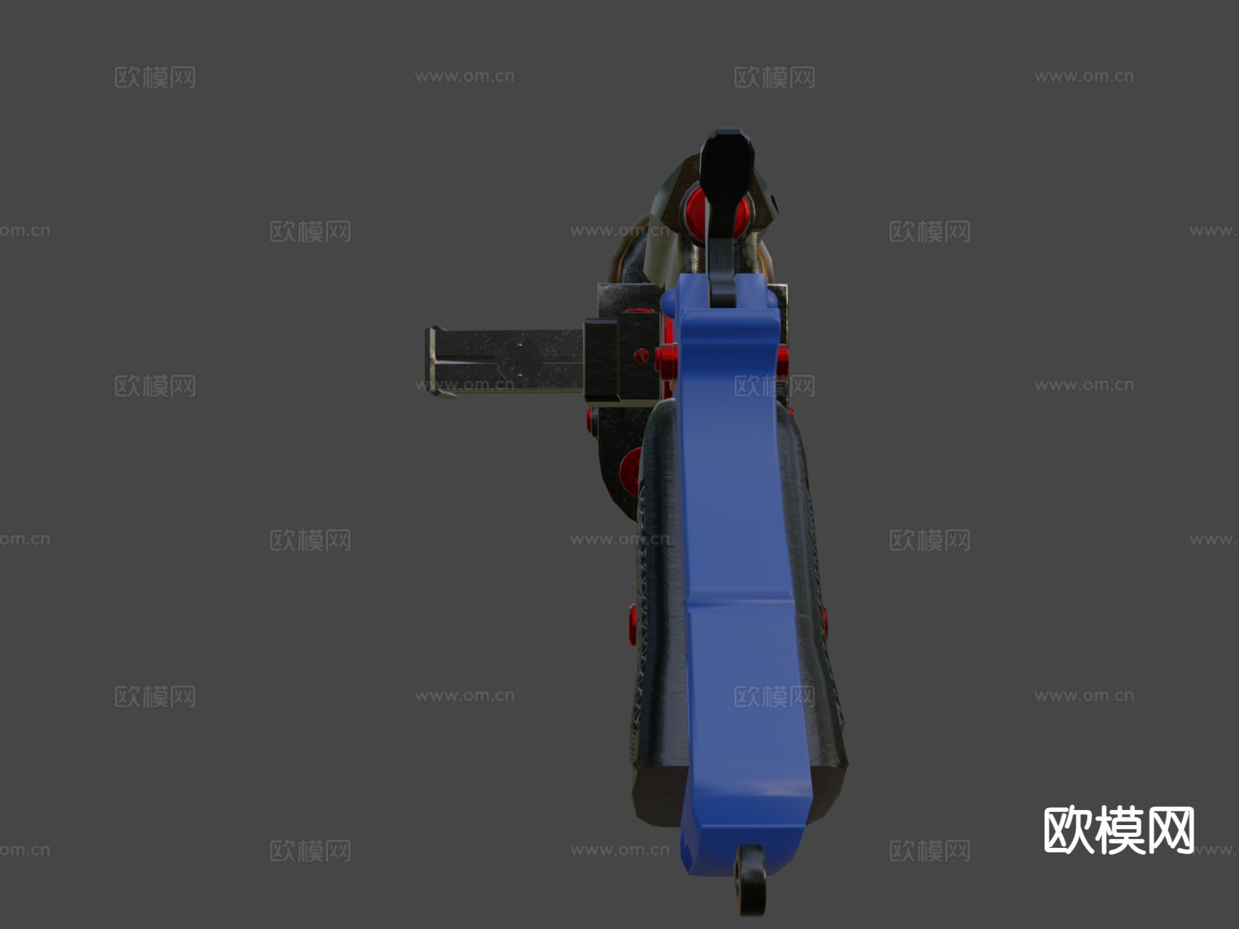 手枪 枪支 枪械su模型下载（渲染图5）