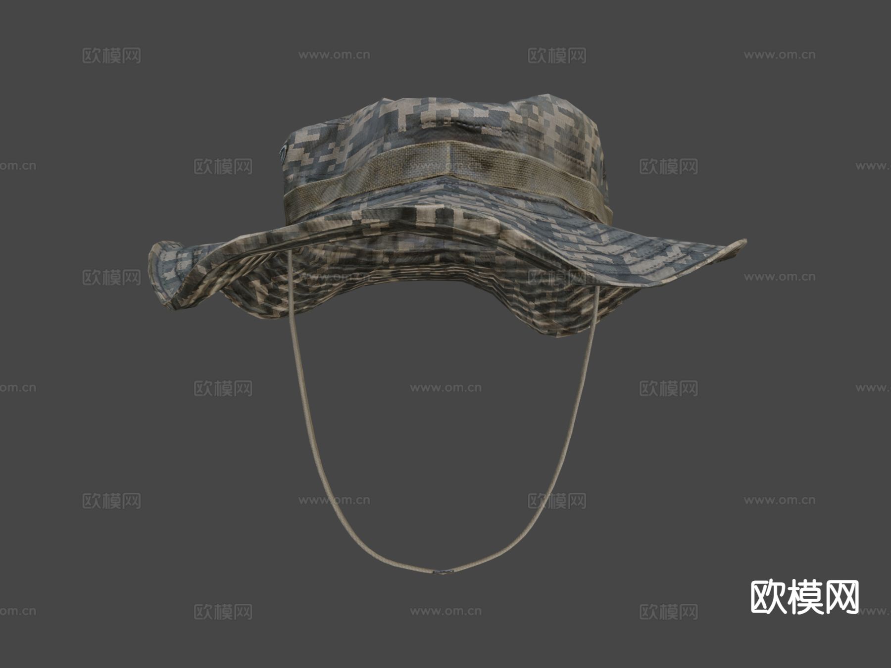 帽子 军帽su模型下载（渲染图4）