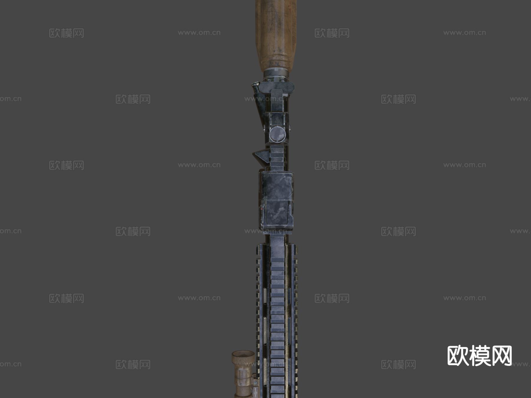 科赫 HK416步枪 枪支 枪械su模型下载（渲染图5）