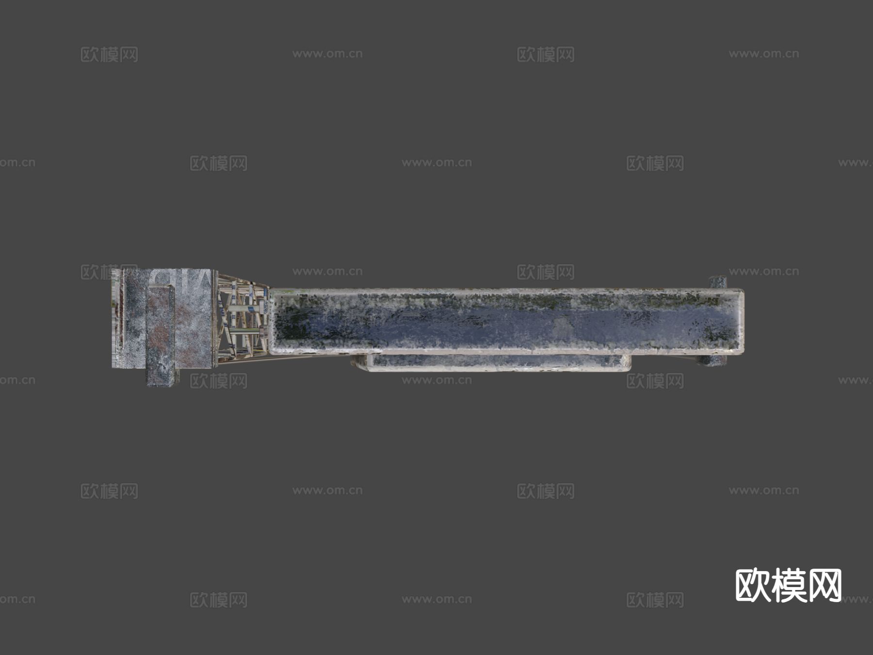 PBR 末日后标志 导视牌 标识牌su模型下载（渲染图6）