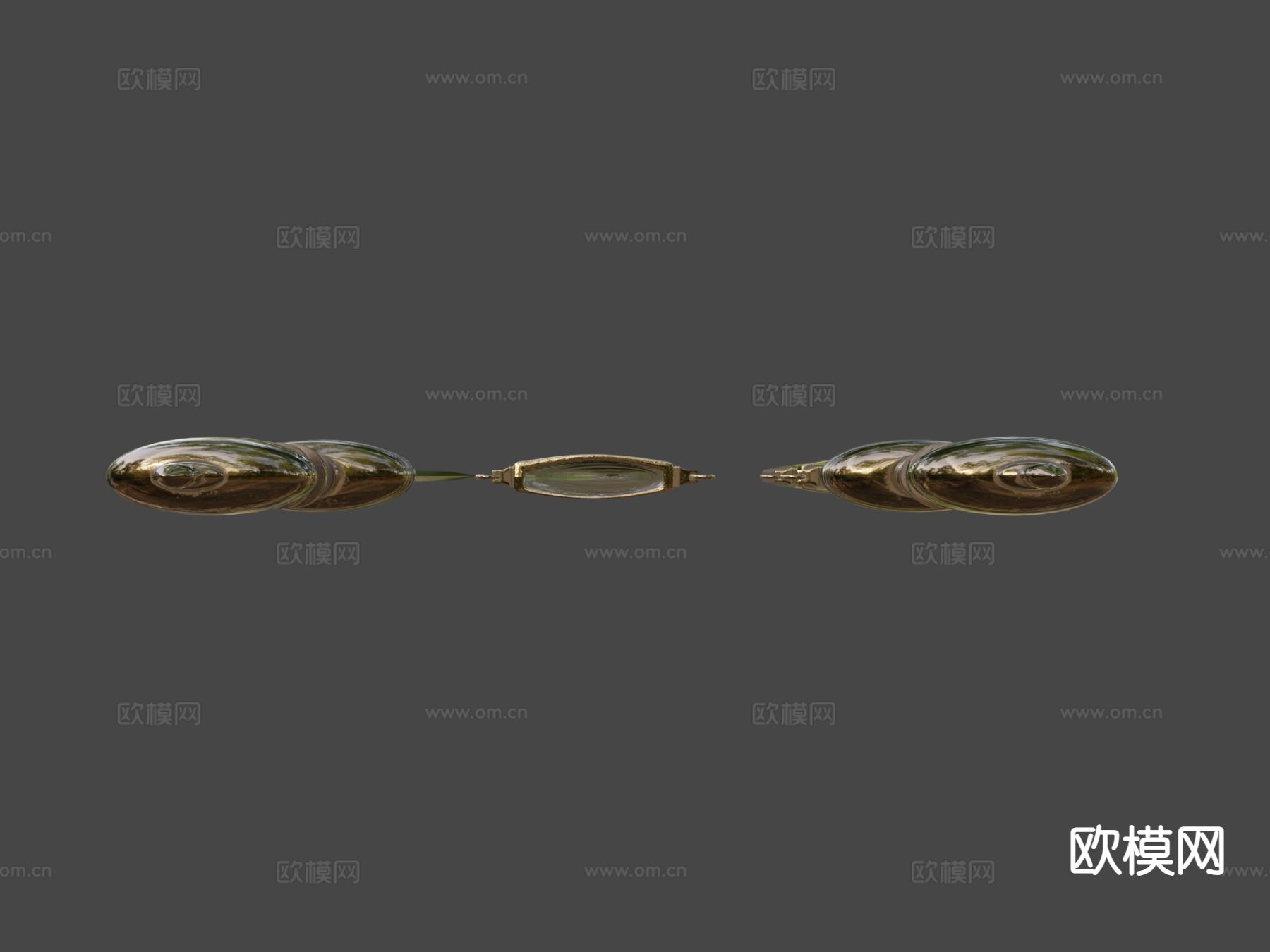 罗马剑及剑鞘su模型下载（渲染图5）