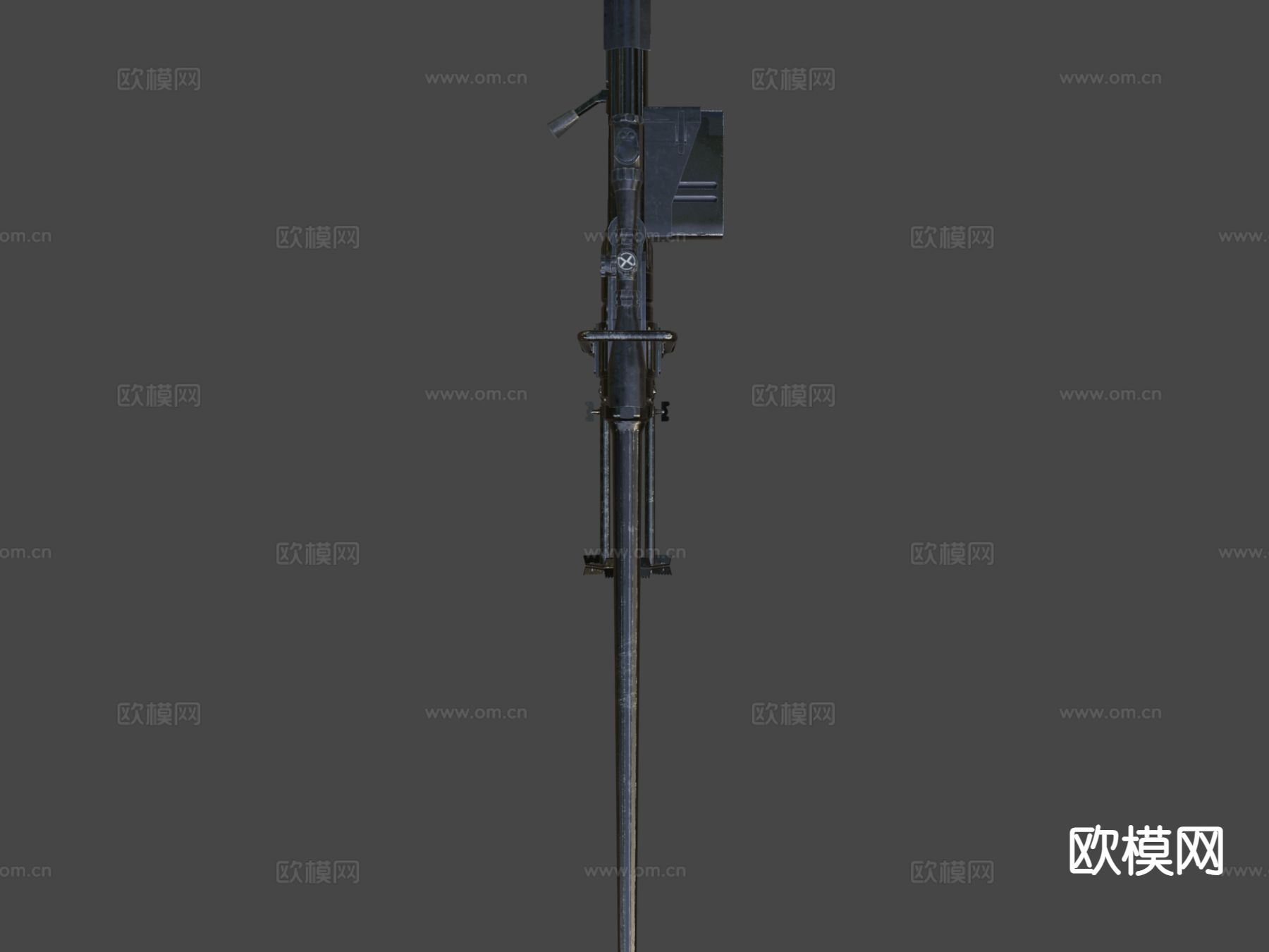 MW阻击枪su模型下载（渲染图5）