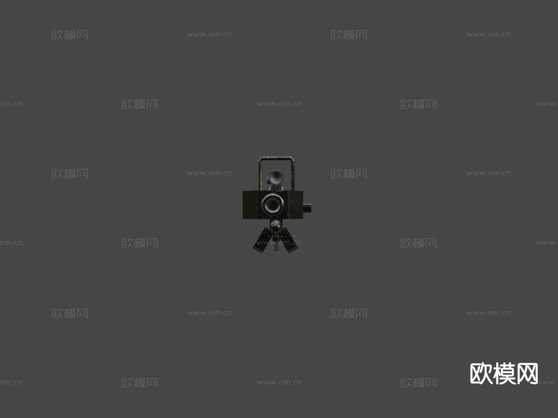 MW阻击枪su模型下载（渲染图4）