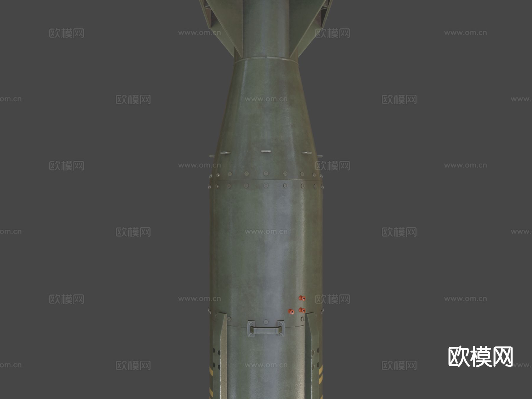 原子弹 武器su模型下载（渲染图7）