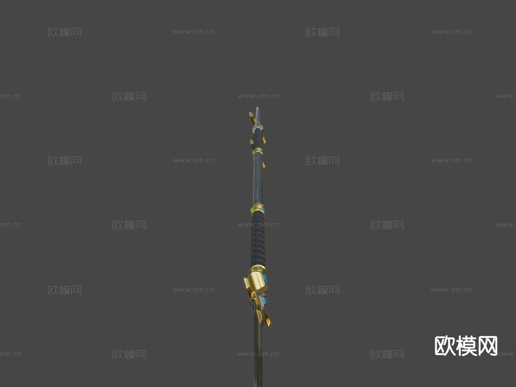 矛和戟su模型下载（渲染图4）