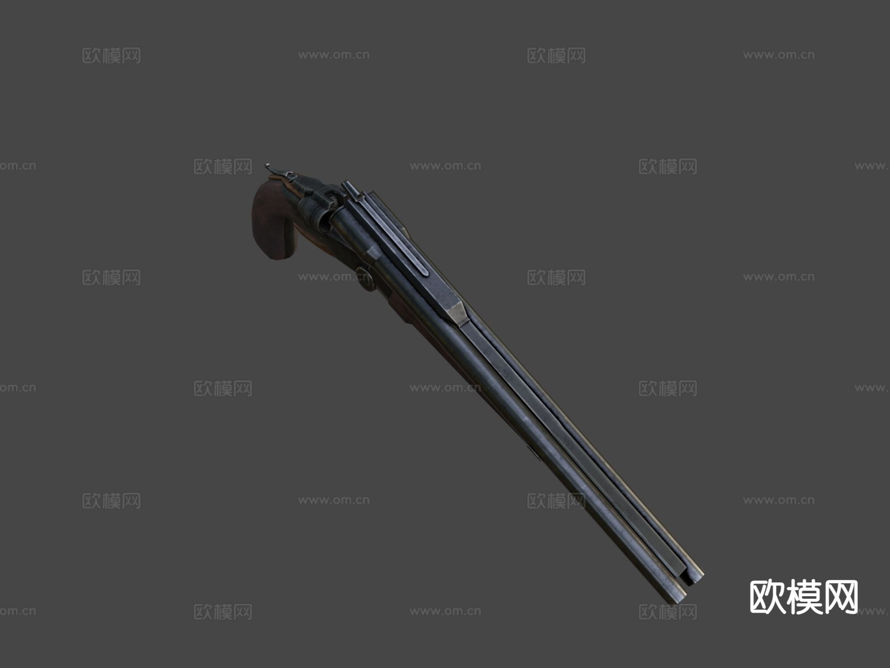 超级霰弹枪 枪支 枪械su模型下载（渲染图4）