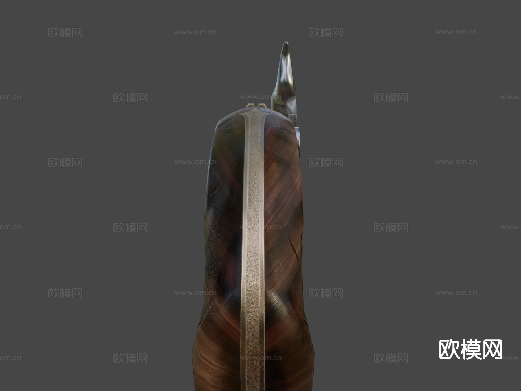 燧发枪su模型下载（渲染图4）
