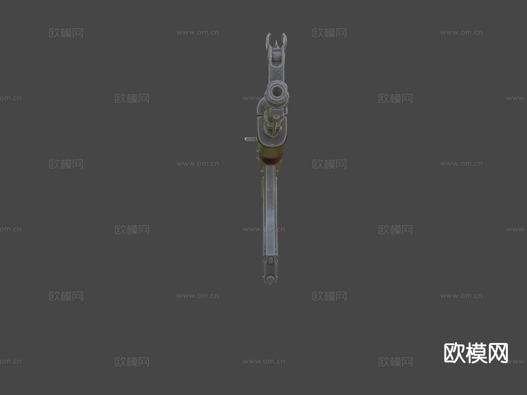 AK-47步枪 枪支 枪械su模型下载（渲染图7）