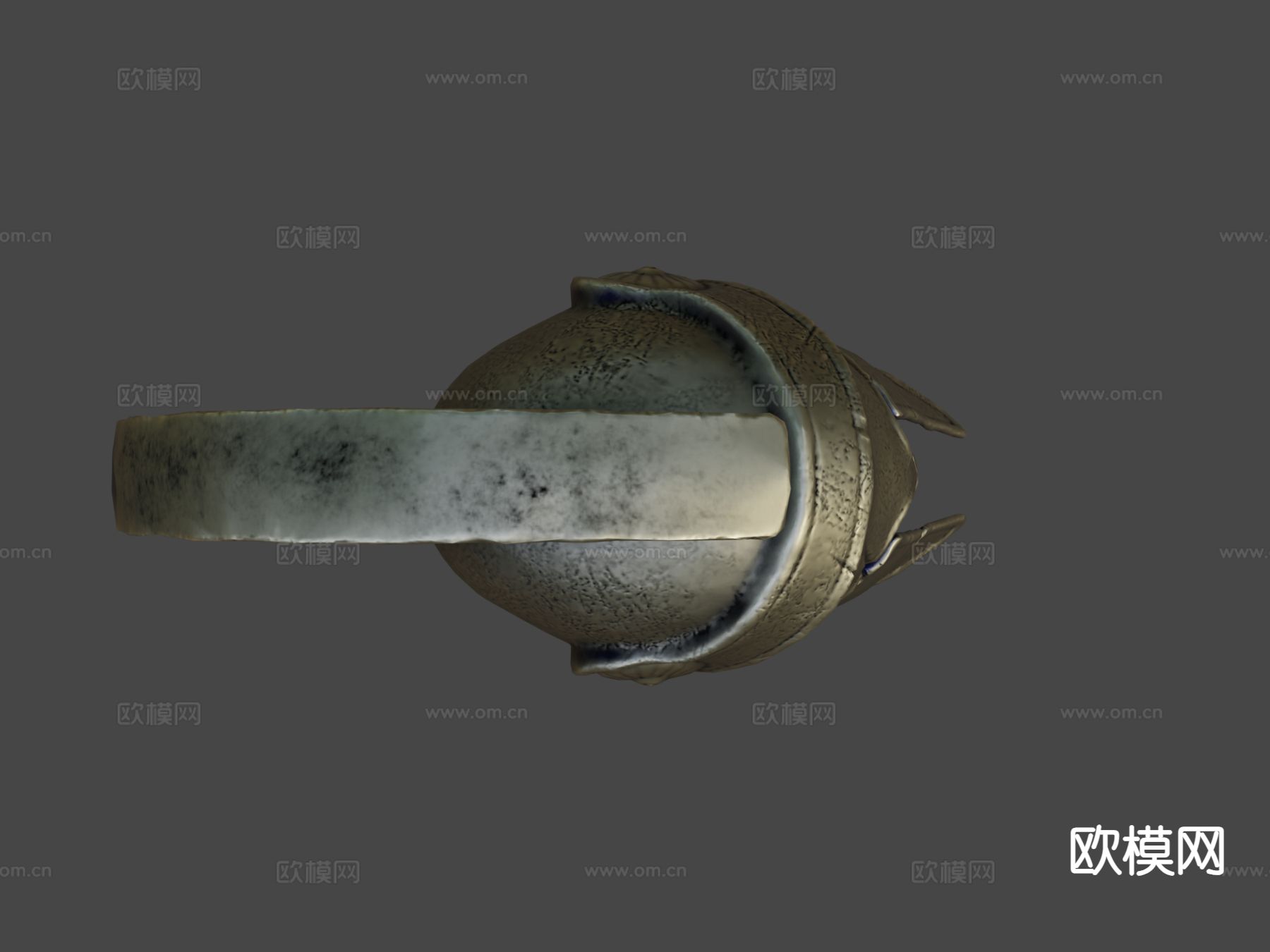 罗马士兵头盔su模型下载（渲染图5）