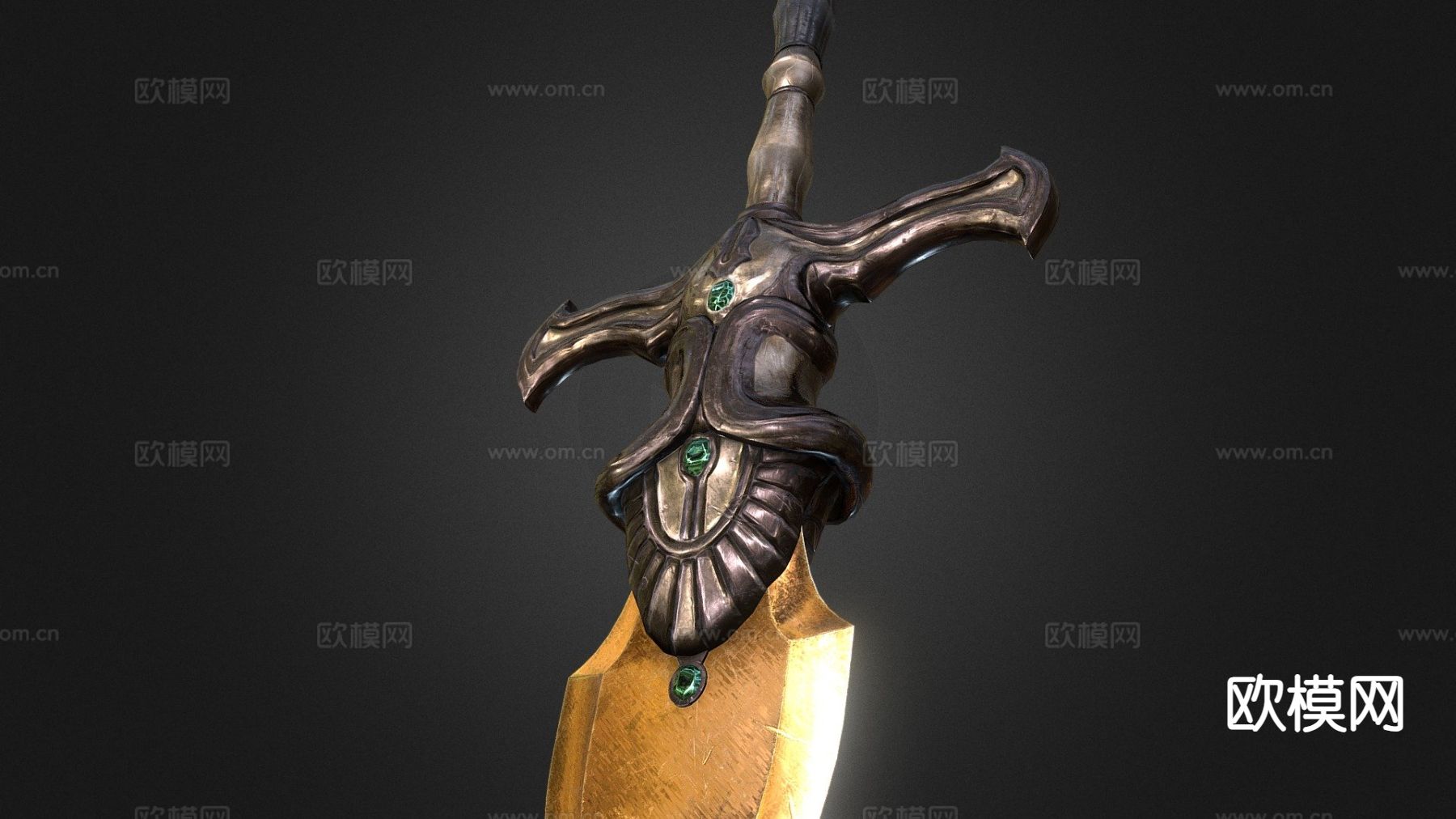 幻想剑su模型下载（渲染图2）