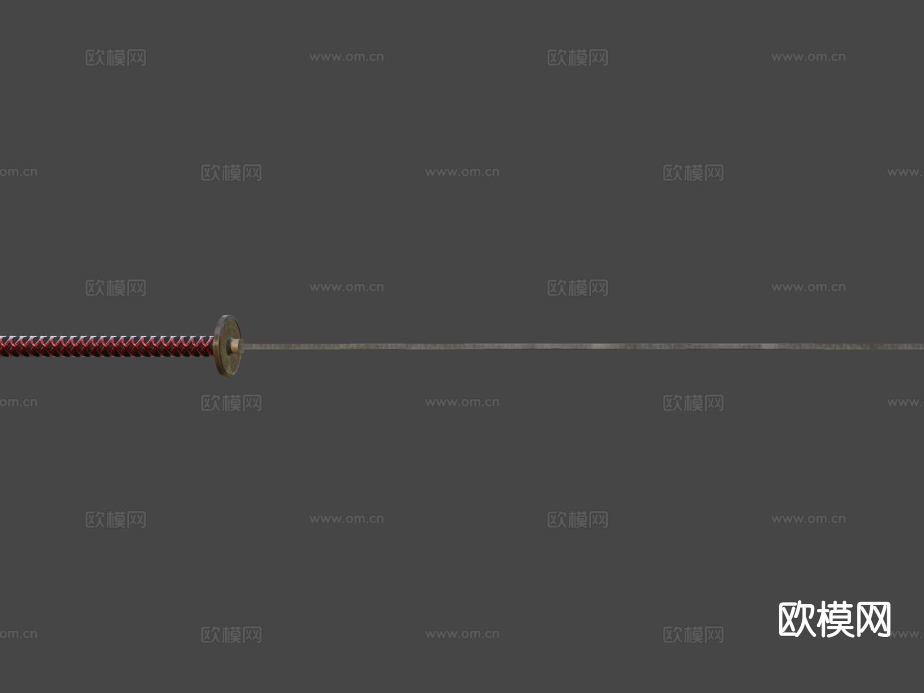 武士刀su模型下载（渲染图5）