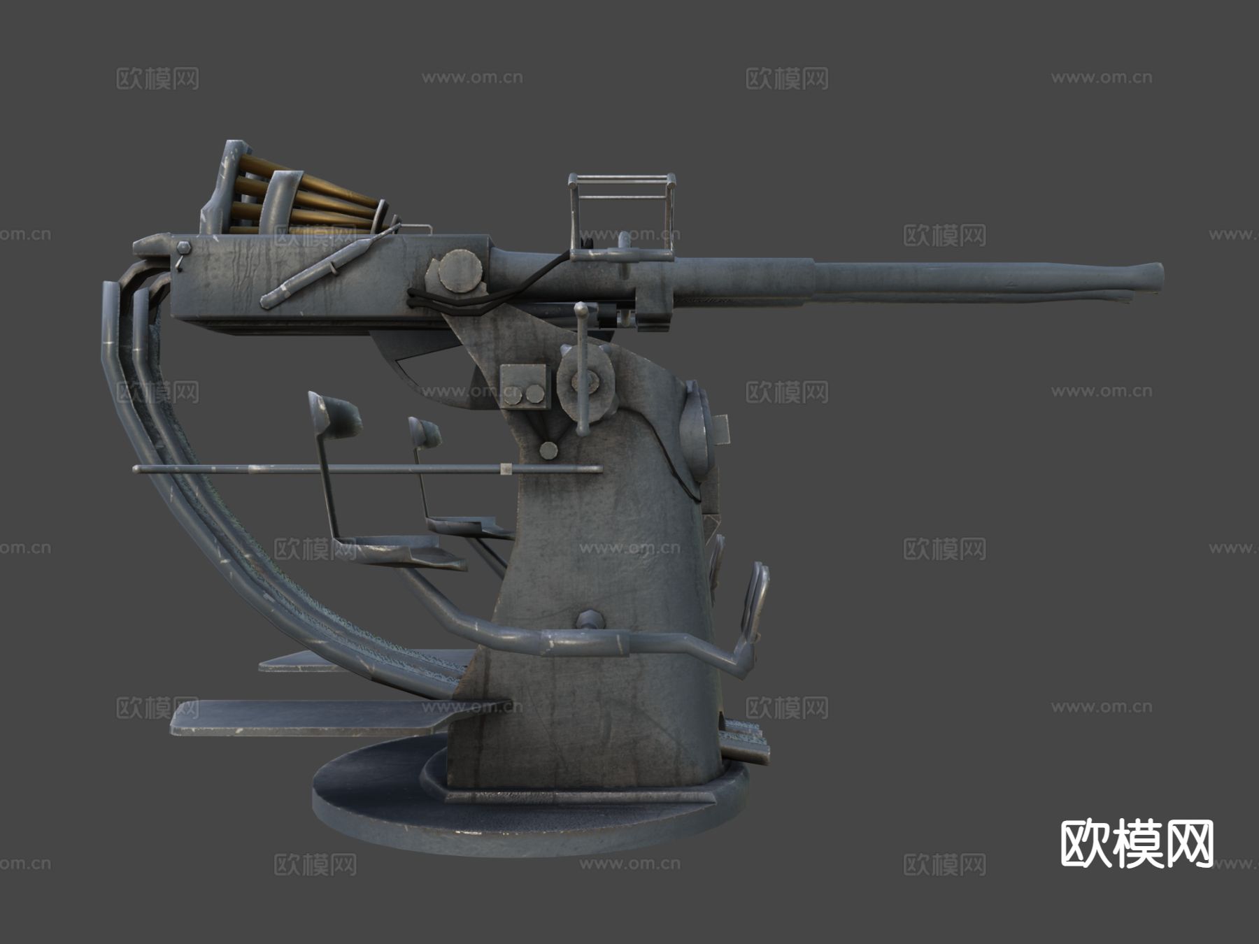 炮塔机su模型下载（渲染图5）