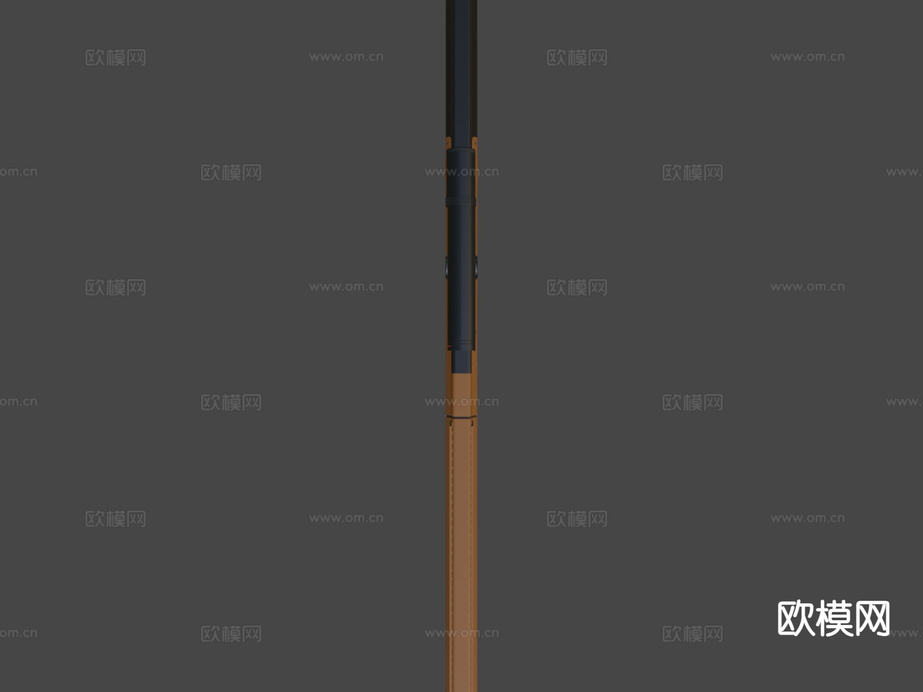 科幻枪 枪支 枪械su模型下载（渲染图4）