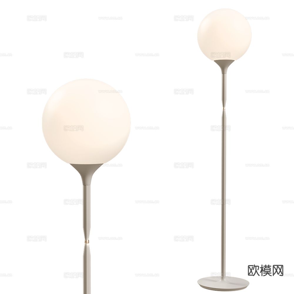 Artemide 现代落地灯3d模型