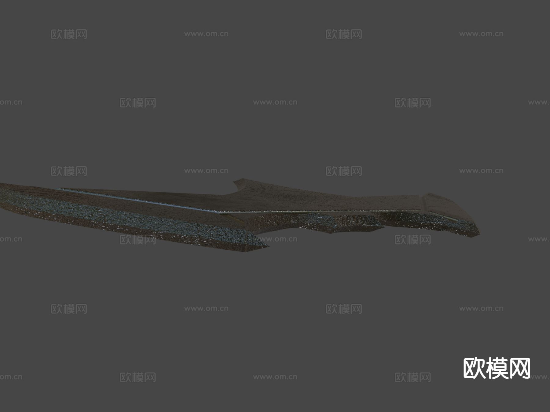 蝙蝠侠的飞镖su模型下载（渲染图5）