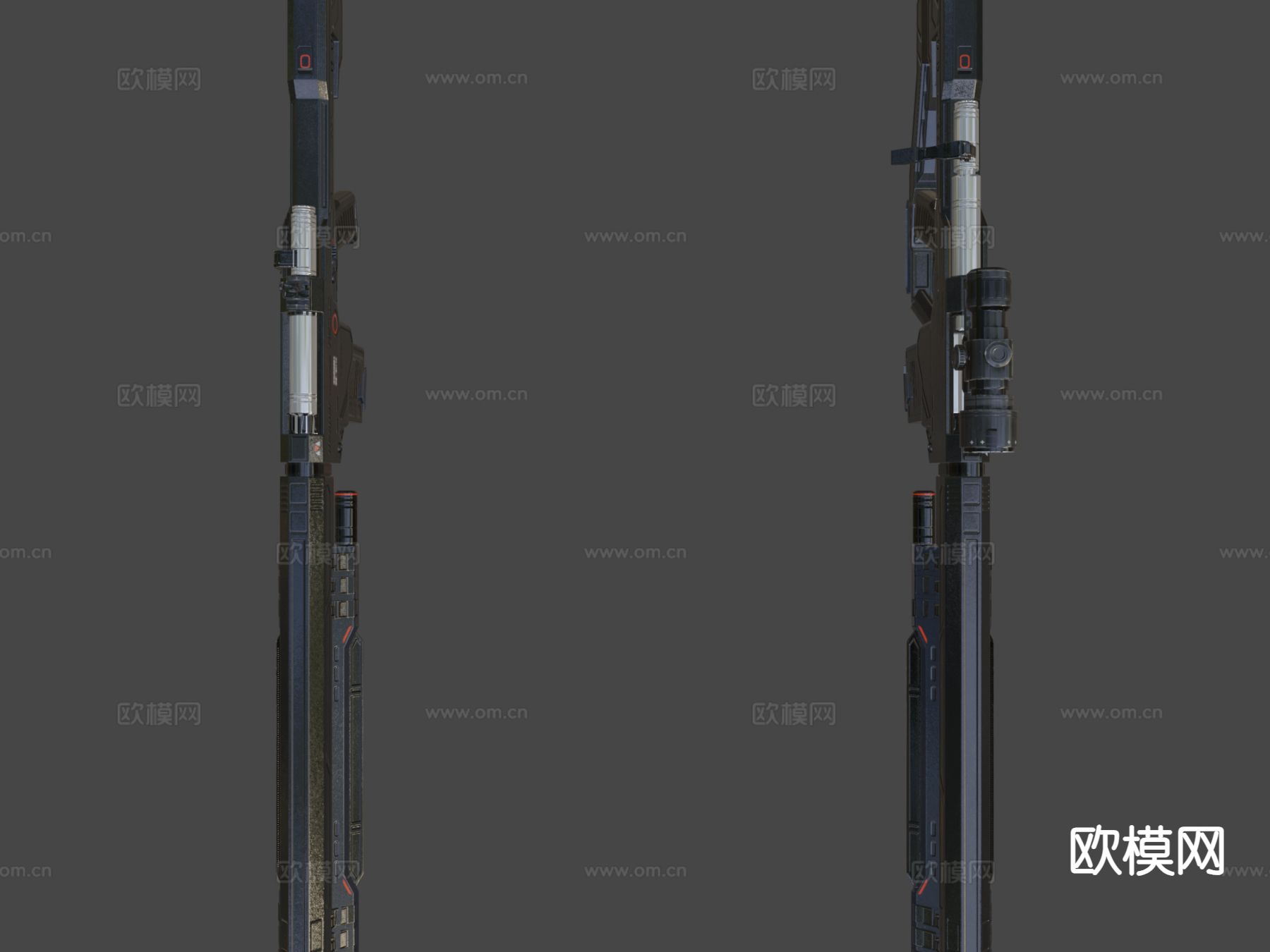 ARS12 狙击步枪 枪支 枪械su模型下载（渲染图5）