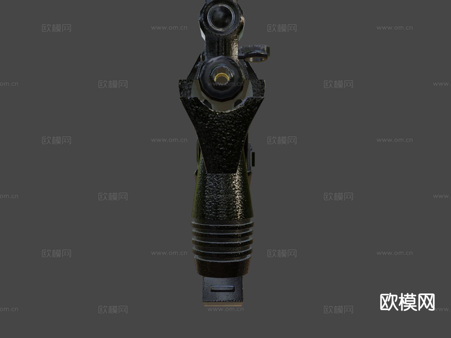 榴弹炮su模型下载（渲染图4）
