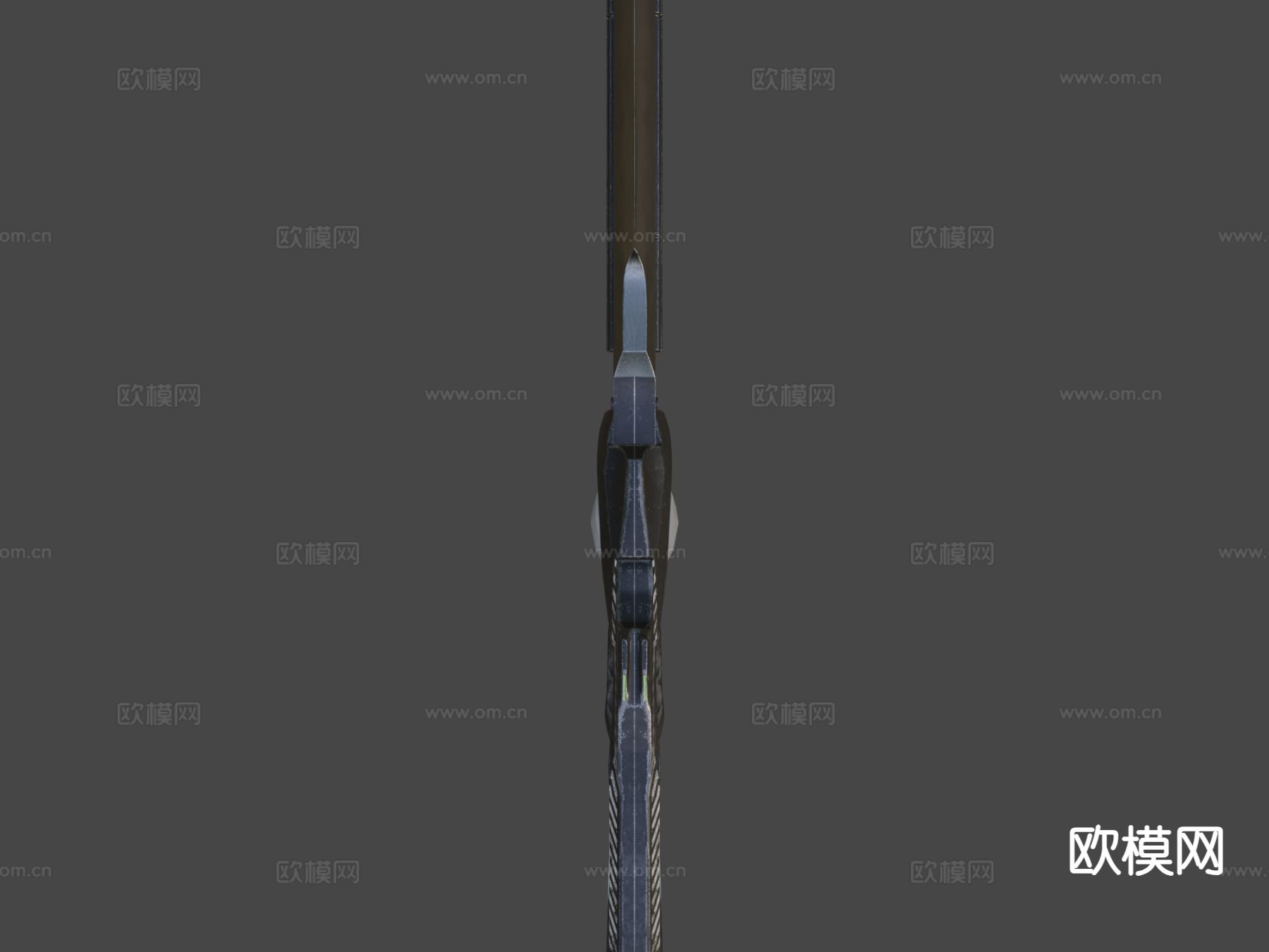 步枪刃su模型下载（渲染图6）