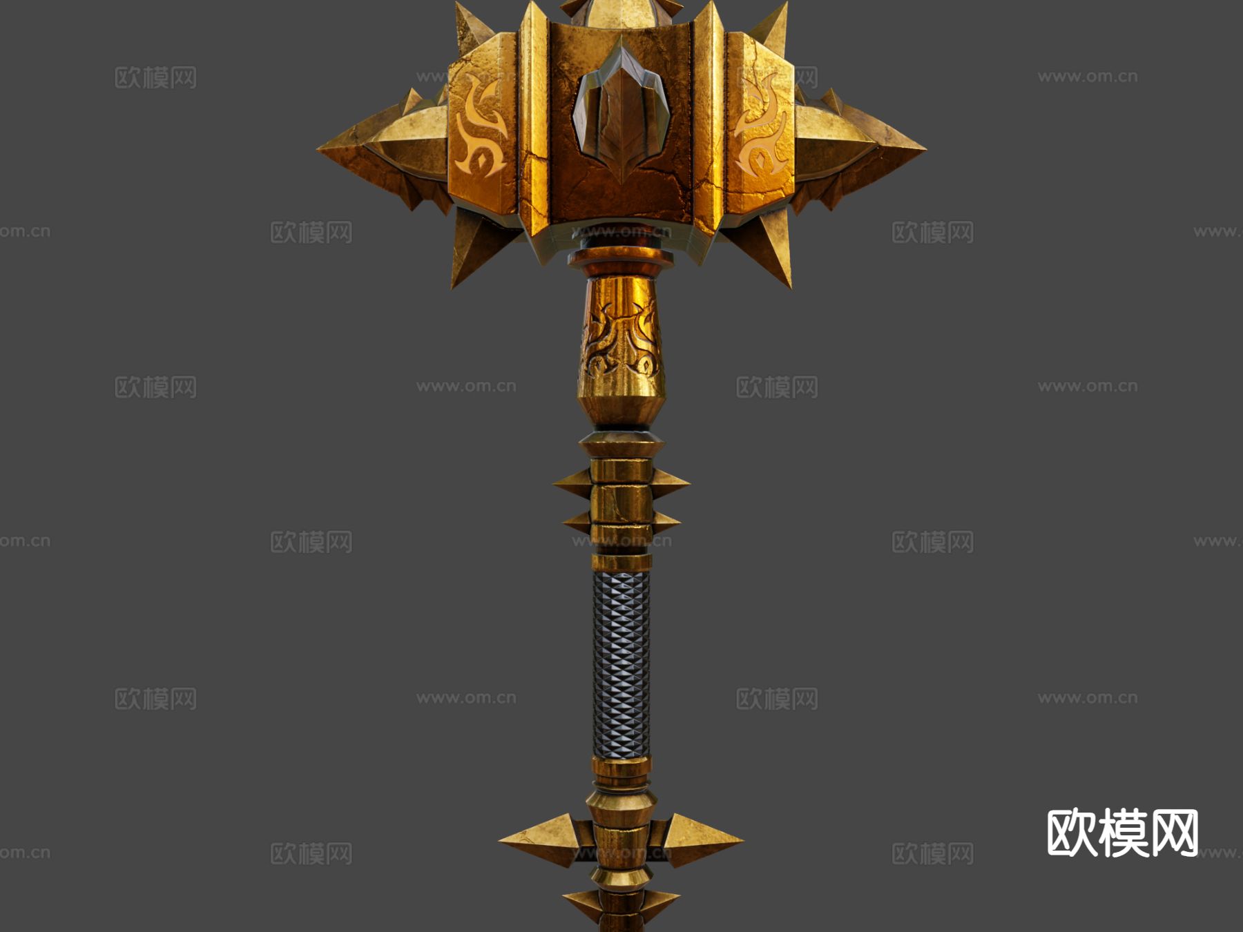 拉格纳罗斯之锤su模型下载（渲染图7）