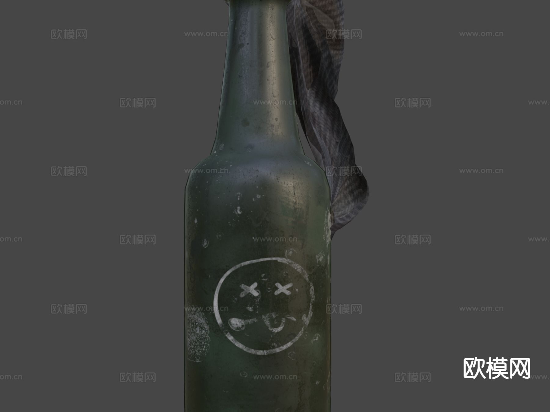 莫洛托夫鸡尾酒su模型下载（渲染图6）