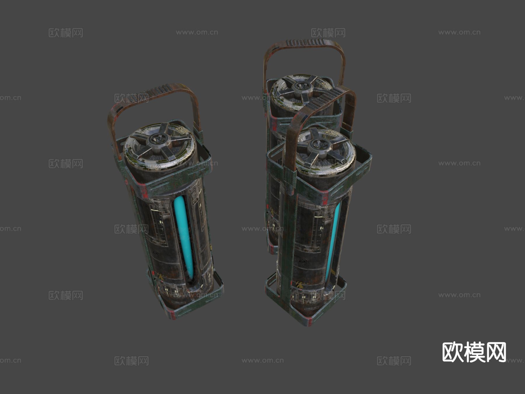 电池-箱子-容器su模型下载（渲染图6）