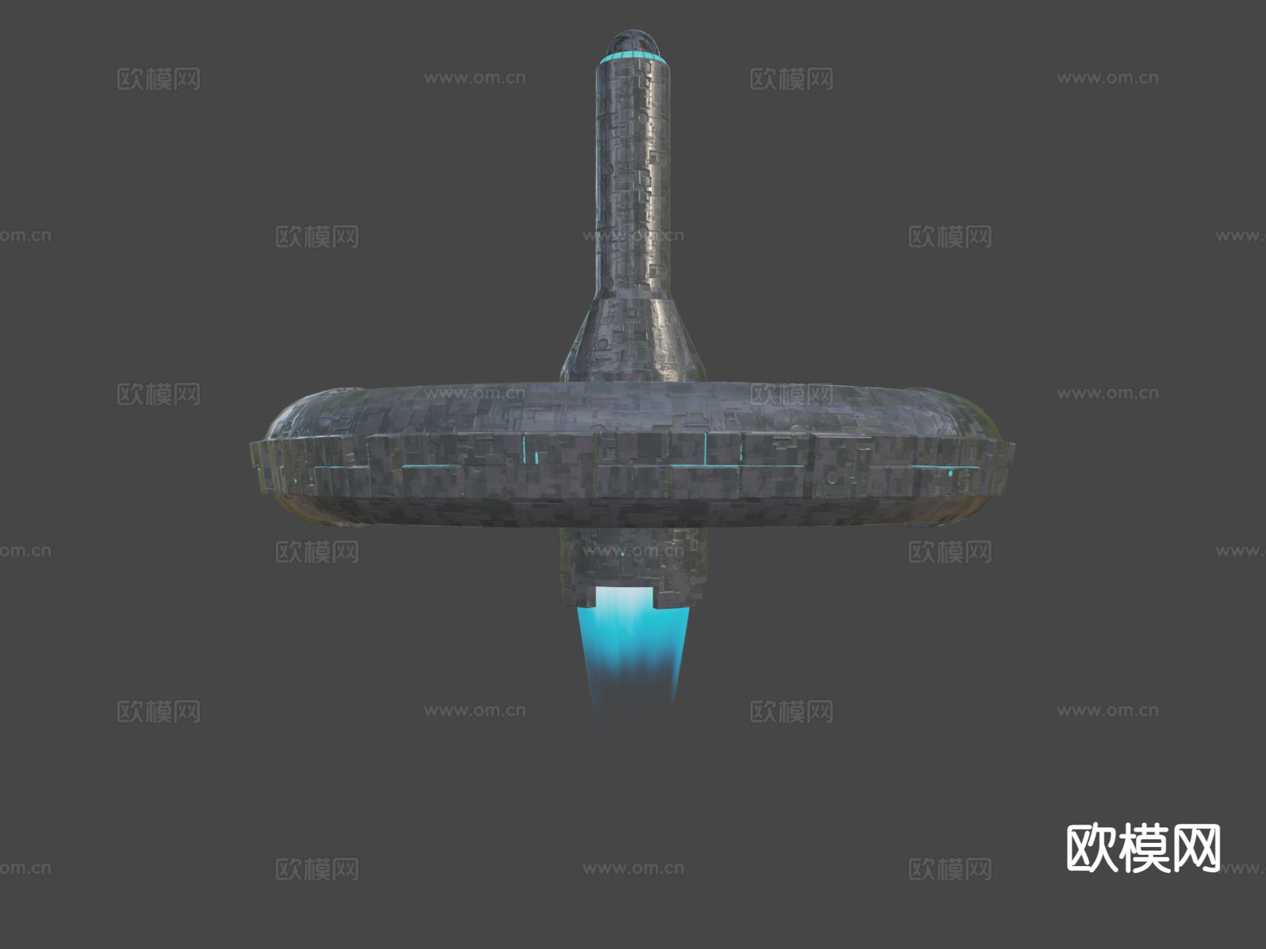 太空站su模型下载（渲染图4）