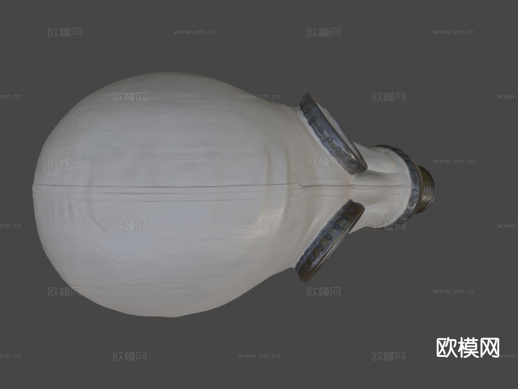 苏联防毒面具su模型下载（渲染图6）