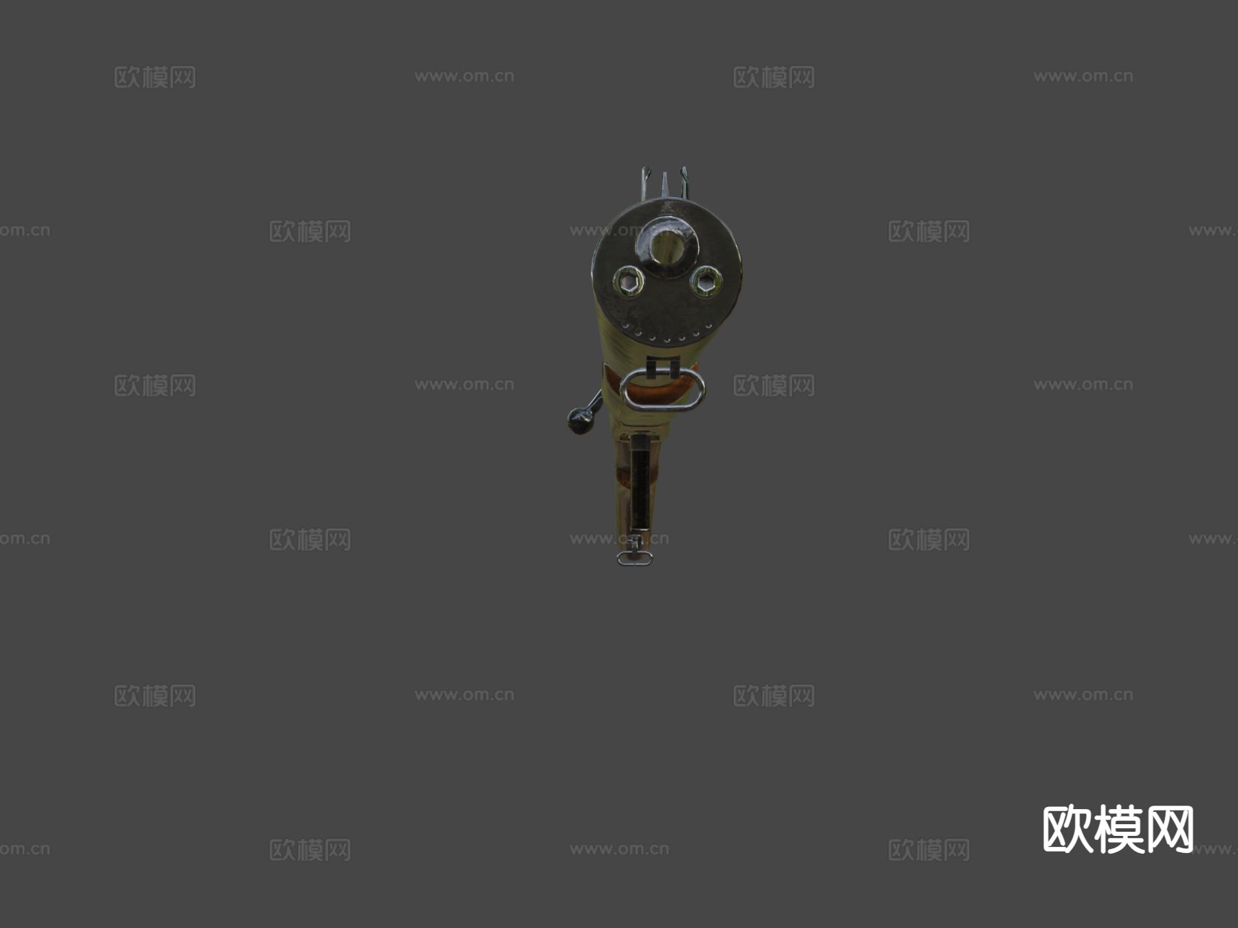 卡宾枪su模型下载（渲染图5）